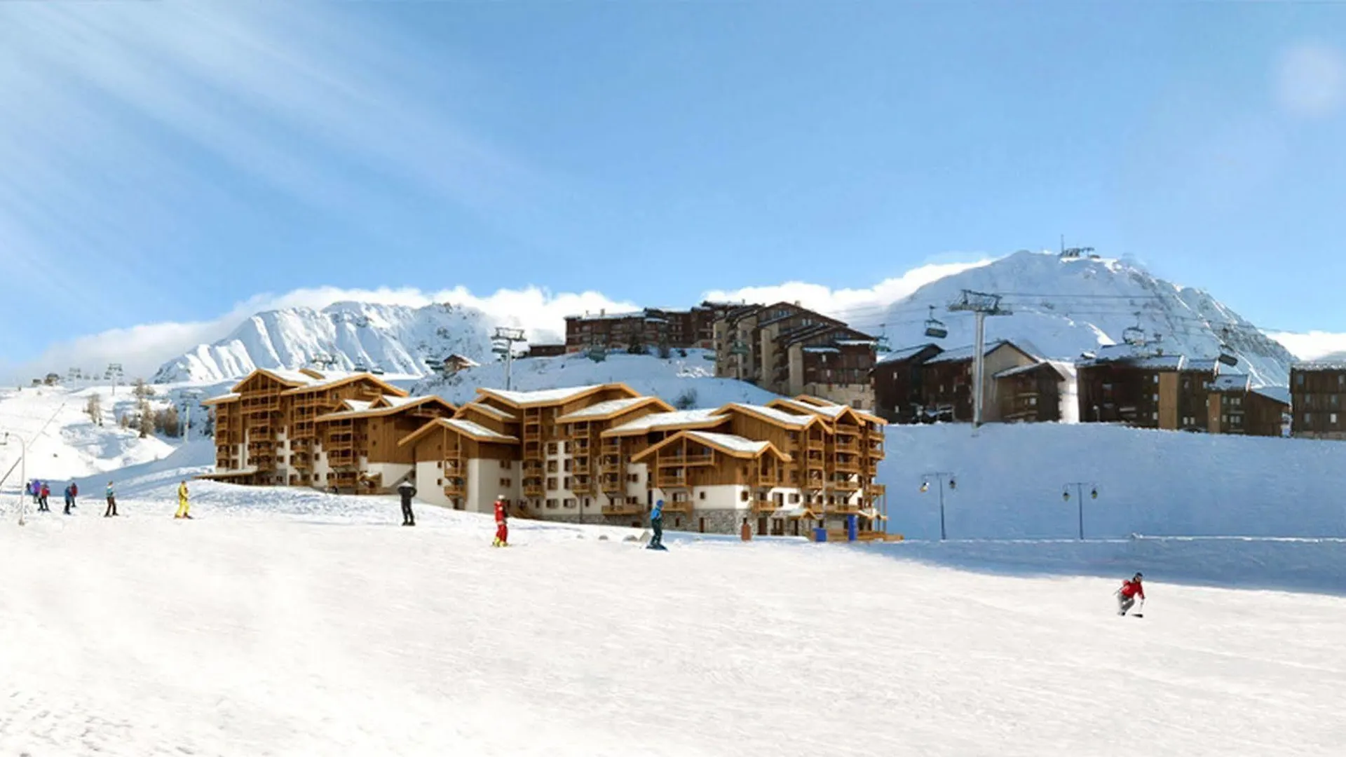 Residence Prestige Odalys Front De Neige La Plagne 4*,